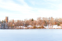 Wellesley College Winter Landscape