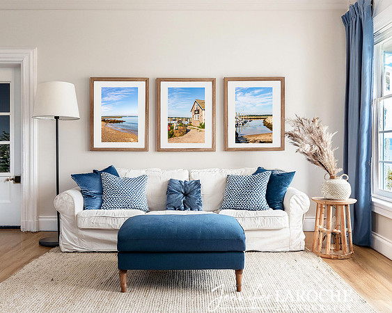 coastal-wall-art-for-blue-and-beige-traditional-living-room