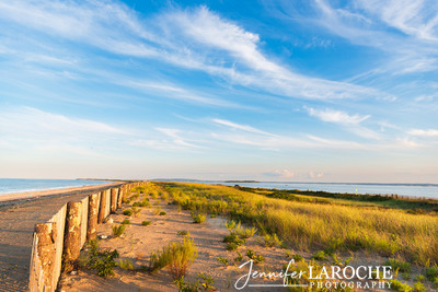Golden Hour at Duxbury Beach