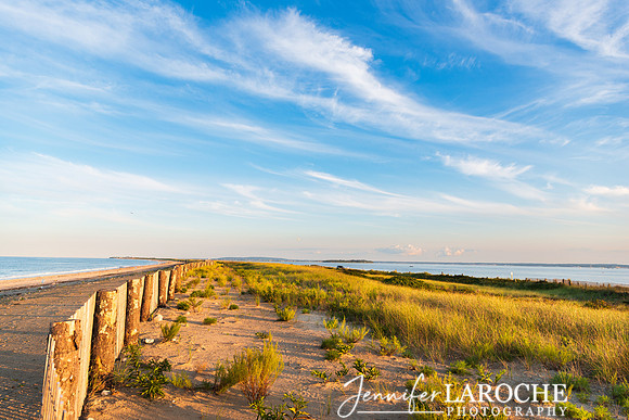 Golden Hour at Duxbury Beach