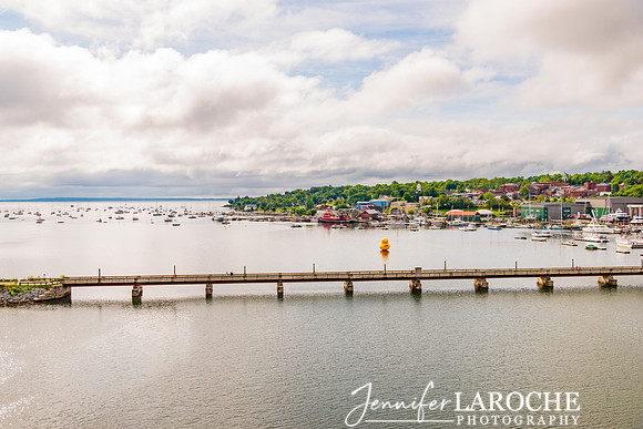 Belfast Harbor Aerial