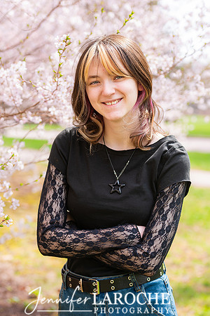 Springtime portraits for Teens