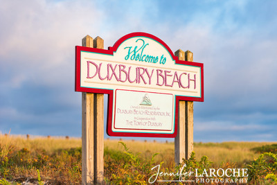 Duxbury Beach Park sign photo